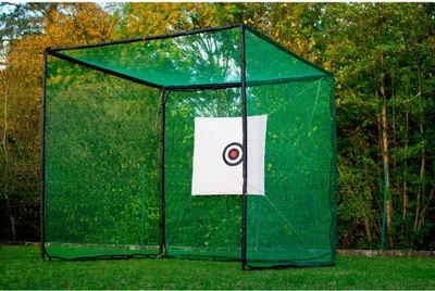 Produktbild von Golfnetz Übungskäfig 3 x 3m - Perfekt geeignet für alle Golfer - Geeignet für Innen- und Aussenbereich
