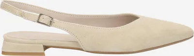 Produktbild von Lüke Schuhe ELDA CAMOSCIO CAMEL, Peeptoes & Slingpumps in Braun kombiniert für Damen, Größe 37