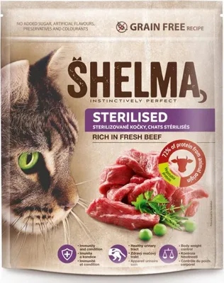 Obrázek produktu pro Shelma 750g HOVĚZÍ STERIL premium granule