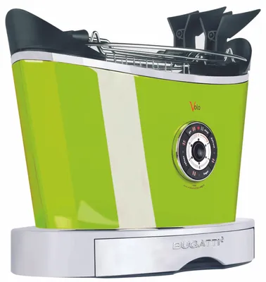 Produktbild von Bugatti VOLO Toastapane, Edelstahlgehäuse, Stoppfunktion, Auftaufunktion, Bräunungskontrolle, LED-Infodisplay