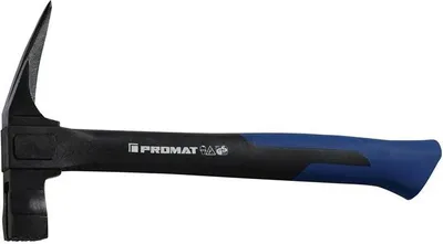 Produktbild von Latthammer Kopfgewicht 600 g mit Magnet geraut schwarz lackiert