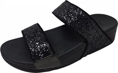 Zdjęcie produktu dla fitflop Lulu Glitter Slides Mules Black