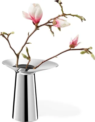 Produktbild von ZACK Edelstahl Vase PAREGO Blumenvase 19,5 cm 30640