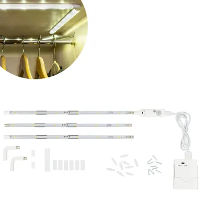 Produktbild von Kabellose LED-Leiste mit Bewegungsmelder, 90 cm, Modell MY-84053