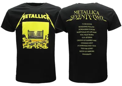 Zdjęcie produktu dla Koszulka Metallica 72 Seasons Burnt Crib – oficjalna odzież - rozmiar XL