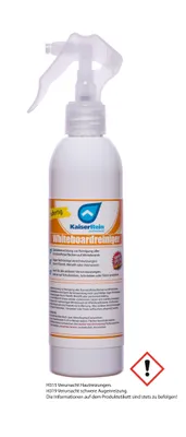Produktbild von KaiserRein 250 ml Whiteboard Reiniger Spray vielseitig verwendbar für Kunststoffoberflächen I Whiteboardreiniger gegen permanent Stifte I Tafelreiniger