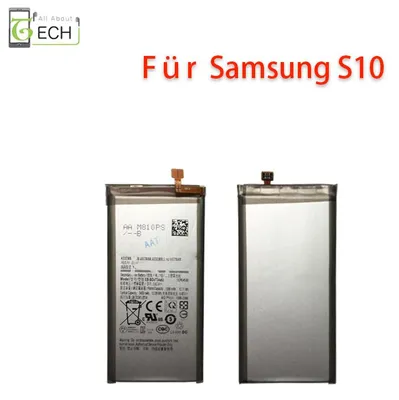 Produktbild von Ersatz Akku für Samsung Galaxy S10 EB-BG973ABU 3.85V 3300 mAh Battery