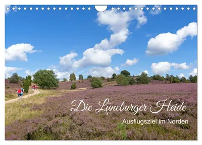 Produktbild von Die Lüneburger Heide - Ausflugsziel im Norden (Wandkalender 2027 DIN A4 quer), CALVENDO Monatskalender