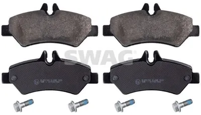 Produktbild von SWAG Bremsbeläge Satz Hinten Bremsklötze für VW CRAFTER 30-50 Kasten (2E) 30 91 6735