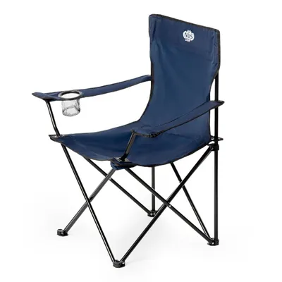 Produktbild von NILS Faltbarer Campingstuhl Anglerstuhl Stabiler Outdoor-Stuhl mit Tragetasche Blau