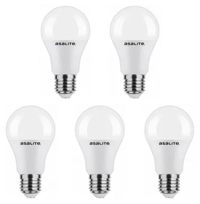 Produktbild von Asalite E27 LED-Lampe A60 7W 630lm 3000K 220-240V 5 Stück