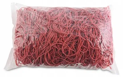 Productafbeelding van Kantoorartikelen: Sterke rubberen ringen, 70 mm, 1,5 x 1,5 mm, 1000 gram