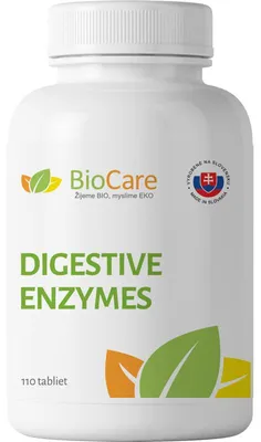 Obrázek produktu pro Trávicí enzymy – 150 mg, 110 tablet