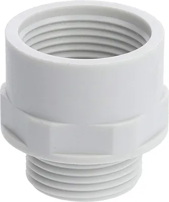 Productafbeelding van WISKA Uitbreiding van PG-aansluiting: van PG13,5x1,41 naar PG16x1,41. KRP-13/16, zeshoekige polyamide (PA) aansluitdraad, 10,0 mm - 1