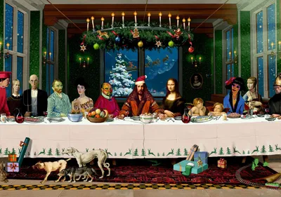 Produktbild von Puzzle - Das Weihnachtsmahl (1000 T.)