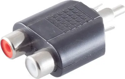 Produktbild von Cinchstecker / 2 Cinchbuchsen
