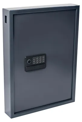 Immagine prodotto di Cassetta portachiavi con codice - 50 chiavi - Acciaio - 550 x 380 x 100 mm