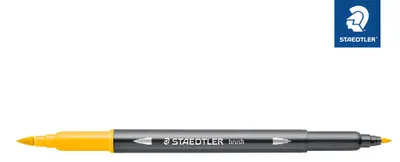 Produktbild von Staedtler Doppelfaserm.wasserverm. lichtgelb