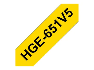 Produktbild von Brother HGE-651V5, Schwarz, Wärmeübertragung, China, 5 Jahr(e), PT-9500PC PT-9700PC PT-9800PCN RL-700S, 67,6 mm