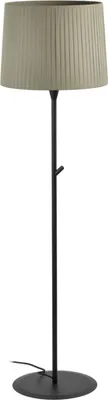 Produktbild von SAMBA Stehlampe schwarz/Polyesterseide grün 64313-43