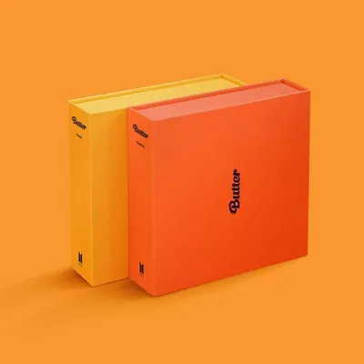 Obrázek produktu pro BTS (Bangtan Boys/Beyond The Scene) - Butter (Peach or Cream Color Box, random delivery) - - (CD / Track: A-G)