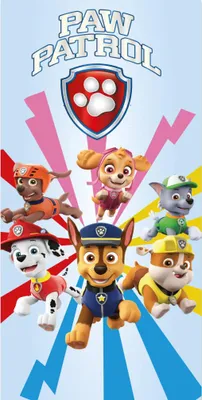 Immagine prodotto di Paw Patrol Bagno Tuch Blitz 70 x 140 cm