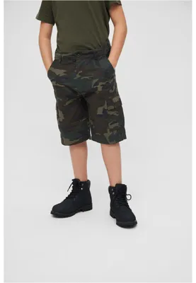 Obrázek produktu pro Dětské šortky Brandit Kids BDU Ripstop Shorts woodland - 146/152