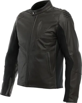 Zdjęcie produktu dla Skórzana kurtka motocyklowa Dainese Istrice z perforacją, ciemnobrązowa, 46