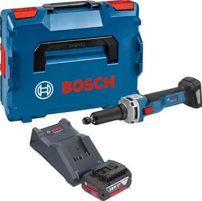 Immagine prodotto di Bosch GGS 18V-23 LC Smerigliatrice diritta professionale a batteria 18 V senza spazzole + 1x batteria ricaricabile 4,0 Ah + caricabatteria + L-Boxx