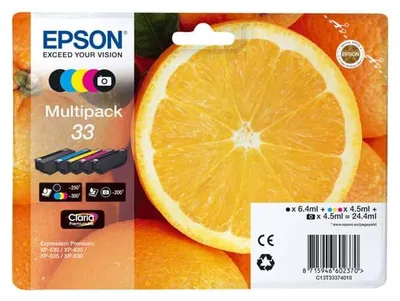 Productafbeelding van Epson C13T33374010 Epson Multipack 33 Claria C13T33374010