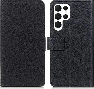 Image de Étui portefeuille pour Samsung Galaxy S23 Ultra - Noir