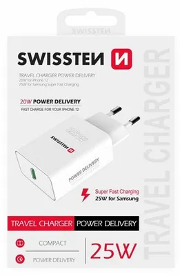 Produktbild von Swissten 22060300, Drinnen, AC, Weiß