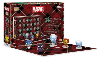 Produktbild von Marvel Pocket POP! 24-Tage Adventskalender mit Sammelfiguren