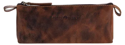Produktbild von GREENBURRY Schlampermäppchen Vintage Pencil Case II Brown braun
