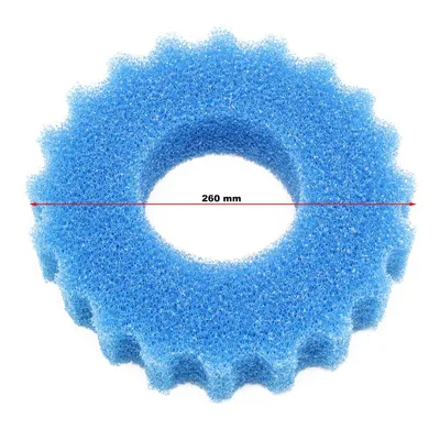 Zdjęcie produktu dla SunSun część zamienna do ciśnieniowego filtra do oczka wodnego CPF-280/380/500 niebieska gąbka, ciśnieniowy filtr do oczka wodnego lampa UV, system filtracyjny do oczka wodnego 9000 l/h, wydajna filtracja wody