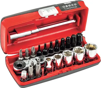 Immagine prodotto di USAG 609 1/4 SKX set di chiavi a bussola esagonali 15 pezzi