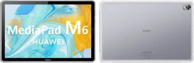 Produktbild von cofi1453® Silikon Hülle Bumper Transparent kompatibel mit HUAWEI MEDIAPAD M6 10.8 Zoll Case TPU Soft Handyhülle Cover Schutzhülle