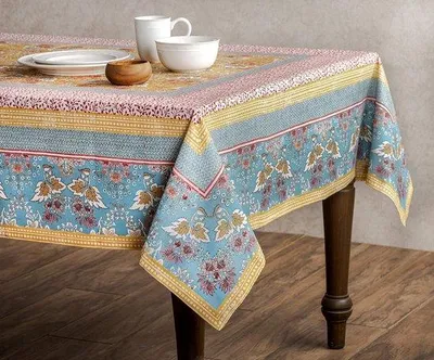 Produktbild von Rechteck-Tischdecke 100% Baumwolle 140x180cm Sommer