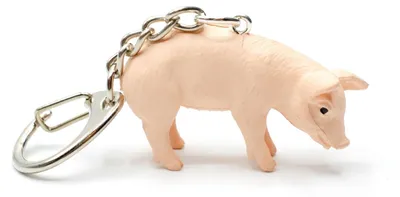 Produktbild von Schweine Schlüsselanhänger Miniblings Bauernhof Schwein Ferkel Glücksschwein