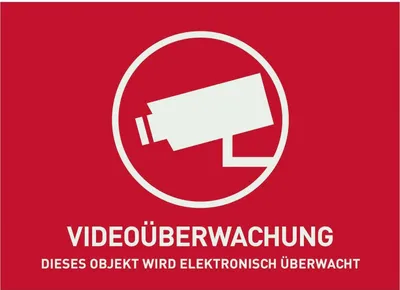 Immagine prodotto di Autoadesivo ABUS Video -D- 74x52,5mm AU1321 (AU1321)