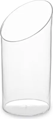 Zdjęcie produktu dla Okrągły, przezroczysty kubek na żywność Ø 4,5 x 8,4 cm - 65 ml [20 sztuk]
