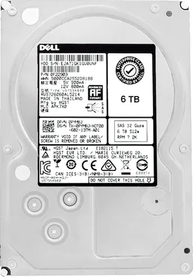 Immagine prodotto di Disco rigido Dell HUS726060AL5214 6TB 7200Rpm Sas 3,5'' pollici 0PYM8J