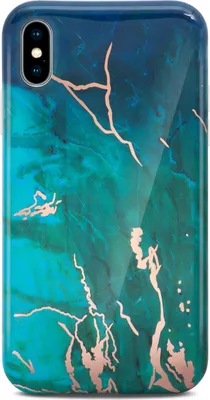 Produktbild von ONEFLOW® Sense Case kompatibel mit Apple iPhone X / iPhone XS - Hülle in Marmor Optik, Excitement