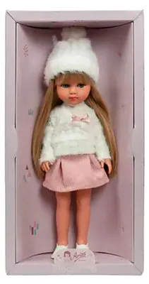 Produktbild von MuÑecas Arias Elegance Carlota 36 Cm Puppe Rosa Kinder Rosa One Size