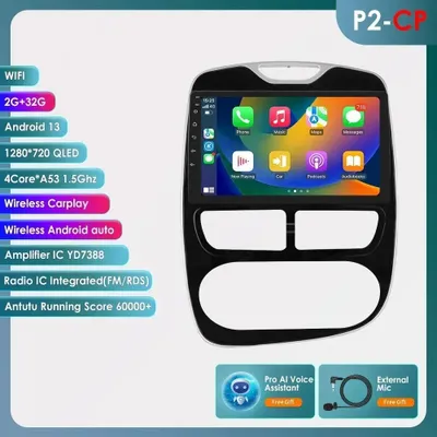 Obrázek produktu pro 2DIN autorádio s Androidem – Multimediální přehrávač – Navigační systém – Hlavní jednotka – Stereo – 10,1palcový dotykový displej