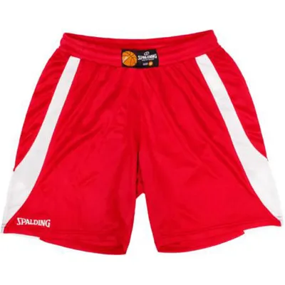 Produktbild von Spalding Jam Basketballshort Damen - Rot / Weiß