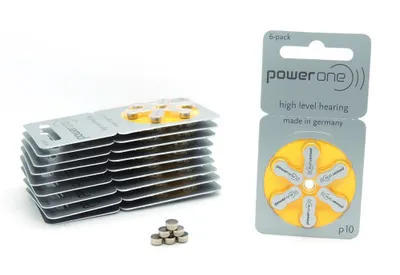 Produktbild von Varta Powerone Typ 10 Hörgerätebatterie Zinc Air P10 PR70 ZL4, 30 Stück