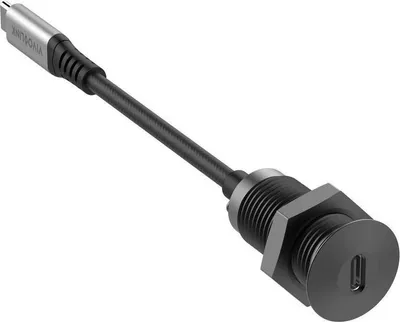 Zdjęcie produktu dla Gniazdo biurkowe Vivolink USB-C czarne z (PROUSBCMF0.3SOCKET-B)
