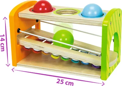 Produktbild von Eichhorn Color, Xylophon Klopfbank; 100002233