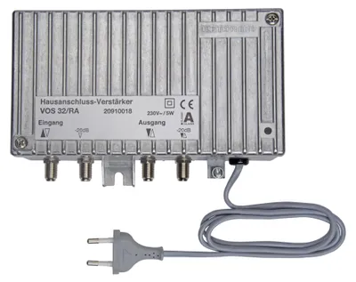 Produktbild von Kathrein VOS 32/RA-1G, F, 230 V, 50 - 60 Hz, -20 - 55 °C, 184 x 134 x 63 mm, 1 kg